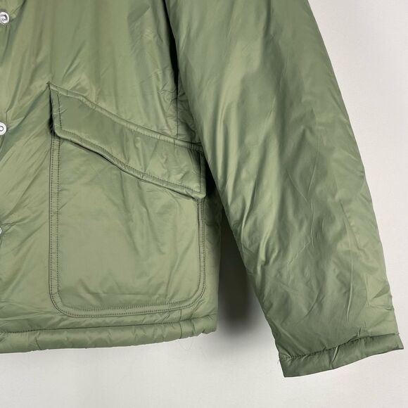 J Crew Sherpa-Lined Puffer Jacket Primaloft Size Small Gorpcore - Picture 10 of 15